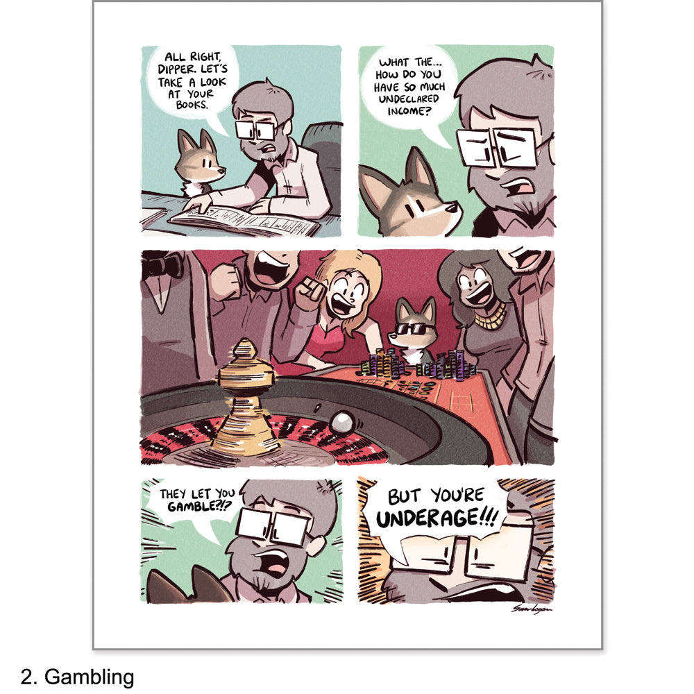 Dipper & Poppy Comic Prints