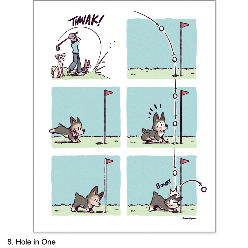 Dipper & Poppy Comic Prints Art Sam Logan 08 Hole in One