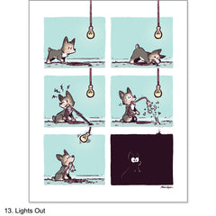 Dipper & Poppy Comic Prints Art Sam Logan 13 Lights Out