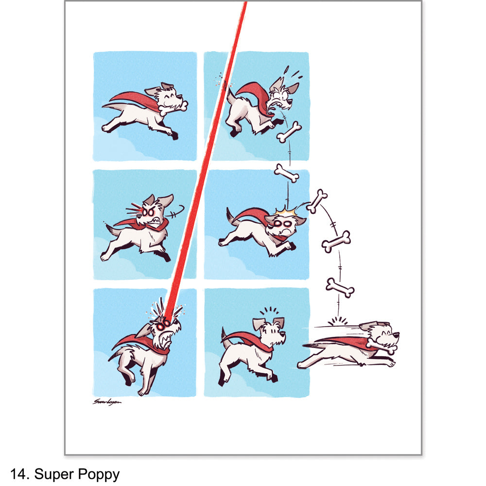 Dipper & Poppy Comic Prints Art Sam Logan 14 Super Poppy