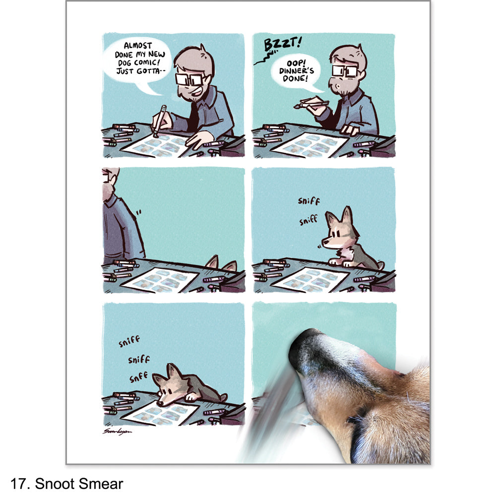 Dipper & Poppy Comic Prints Art Sam Logan 17 Snoot Smear