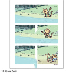 Dipper & Poppy Comic Prints Art Sam Logan 18 Creek Drain