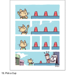 Dipper & Poppy Comic Prints Art Sam Logan 19 Pick a Cup