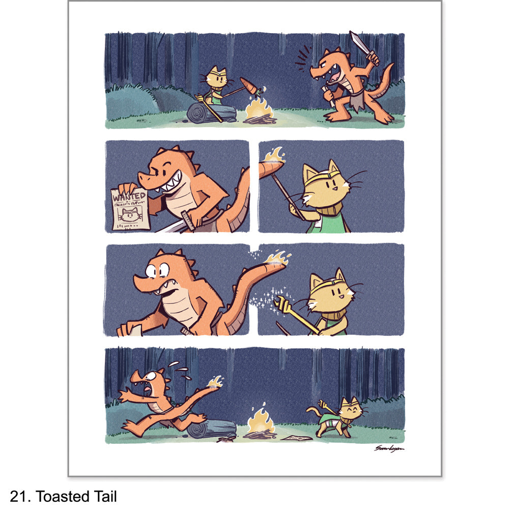 Dipper & Poppy Comic Prints Art Sam Logan 21 Toasted Tail