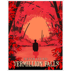 WTNV Episode Prints Art Welcome to Night Vale Sister Cities: Vermillion Falls - 239