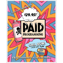 WTNV Episode Prints (175-274) Art Welcome to Night Vale Paid Programming - 252