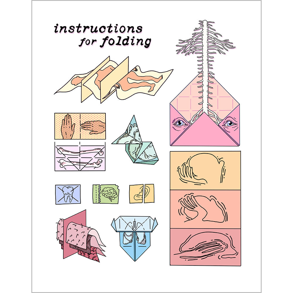 WTNV Episode Prints (175-274) Art Welcome to Night Vale Instructions for Folding - 253