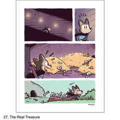 Dipper & Poppy Comic Prints Art Sam Logan 27 The Real Treasure