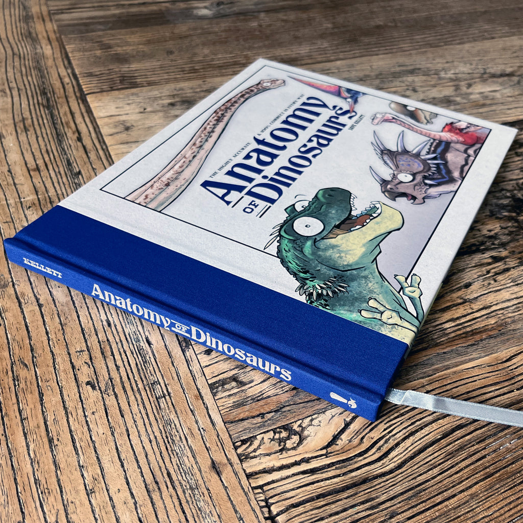 Anatomy of Dinosaurs Books Dave Kellett