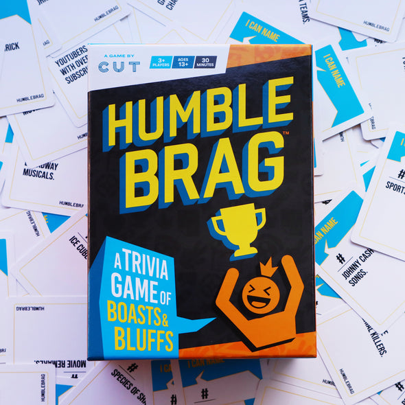 Humblebrag – A Bluffing Trivia Game by David Malki ! Games Wondermark