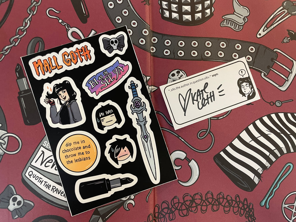 Mall Goth Kate Leth Add A Bookplate! ($5)