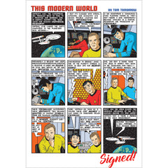 Signed This Modern World Prints Prints Tom Tomorrow Star Trek