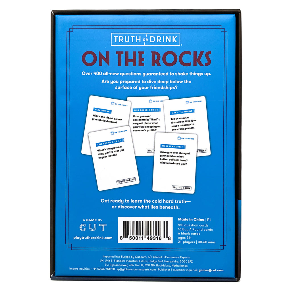 On the Rocks – A Social Party Game by David Malki ! Games Wondermark