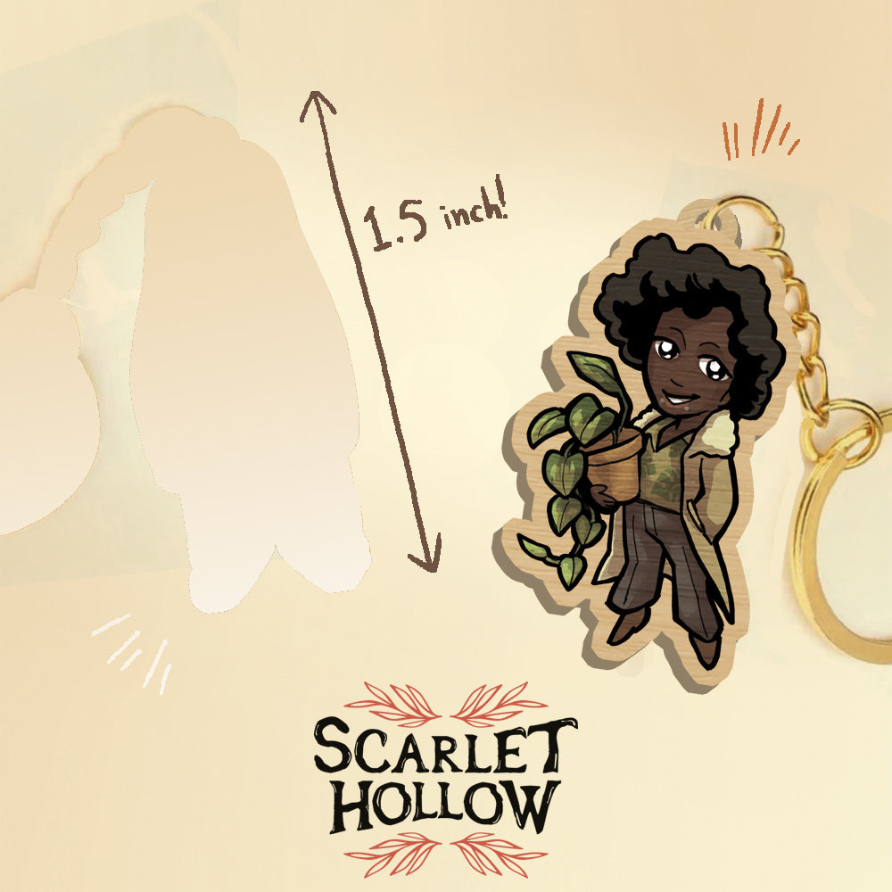 Scarlet Hollow Avery Charm Accessories Black Tabby Games