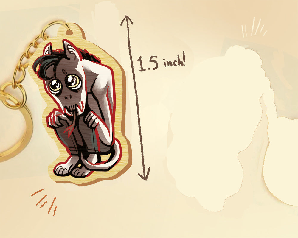 Scarlet Hollow Kaneeka and [REDACTED] Charms Accessories Black Tabby Games [REDACTED]