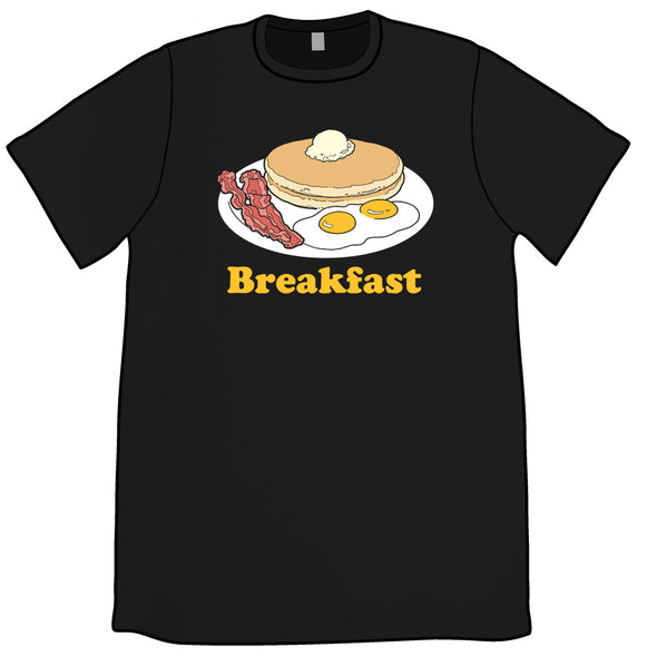 Breakfast Shirt Shirts Brandon Bird Black Unisex Small