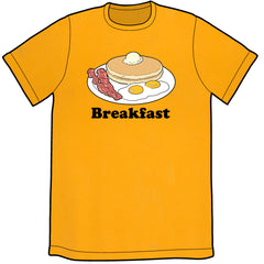 Breakfast Shirt Shirts Brandon Bird Gold Unisex Small