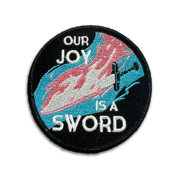 Our Joy is a Sword Stickers and Patches Stickers Dresden Codak Embroidered Patch