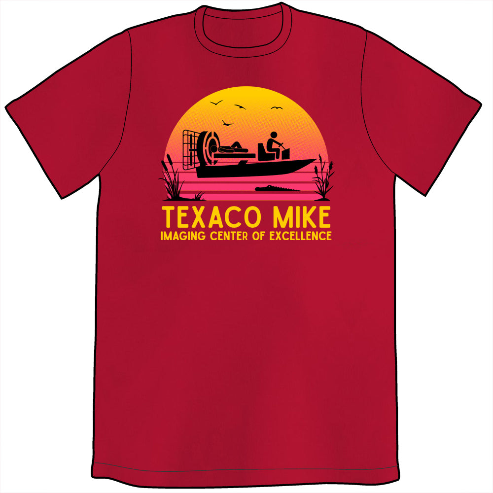 Texaco Mike Shirt Shirts The Glaucomfleckens Red Unisex Small