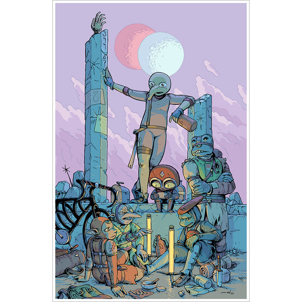 Gleaners Print Art Evan Dahm