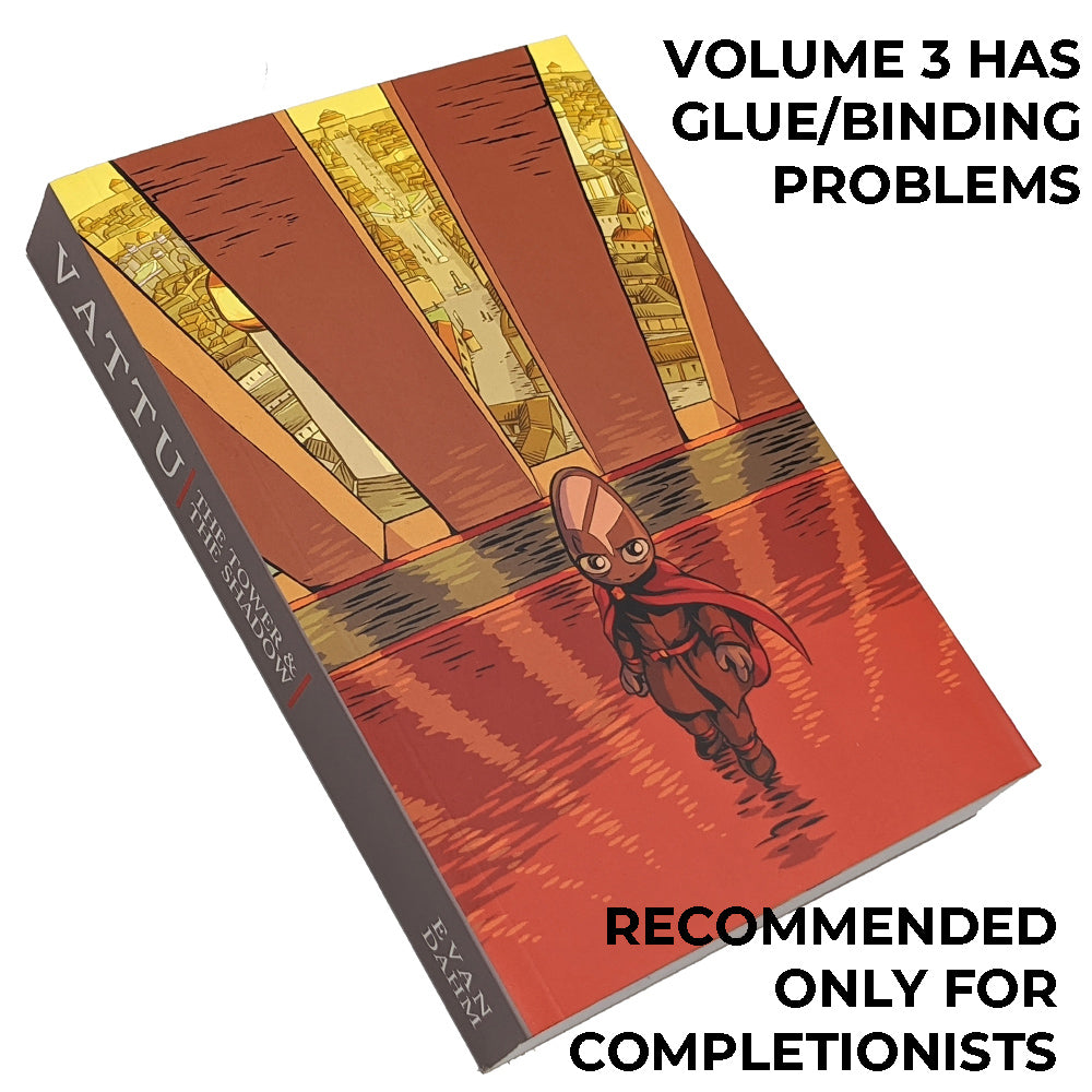 THE VATTU COLLECTION Books Evan Dahm The Tower & the Shadow (3) Paperback (SEE DETAILS)