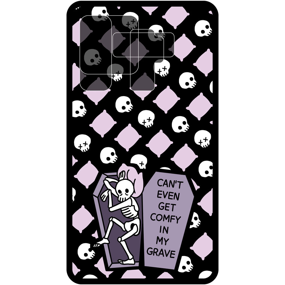 Can't Even Get Comfy In My Grave Phone Case Accessories Jess Fink