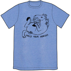 Hold Your Horses Shirt Shirts Jess Fink Unisex Small