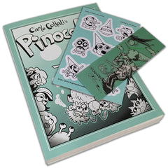 Carlo Collodi's Pinocchio adapted Books KC Green Book Plus Stickers and Bookmark!
