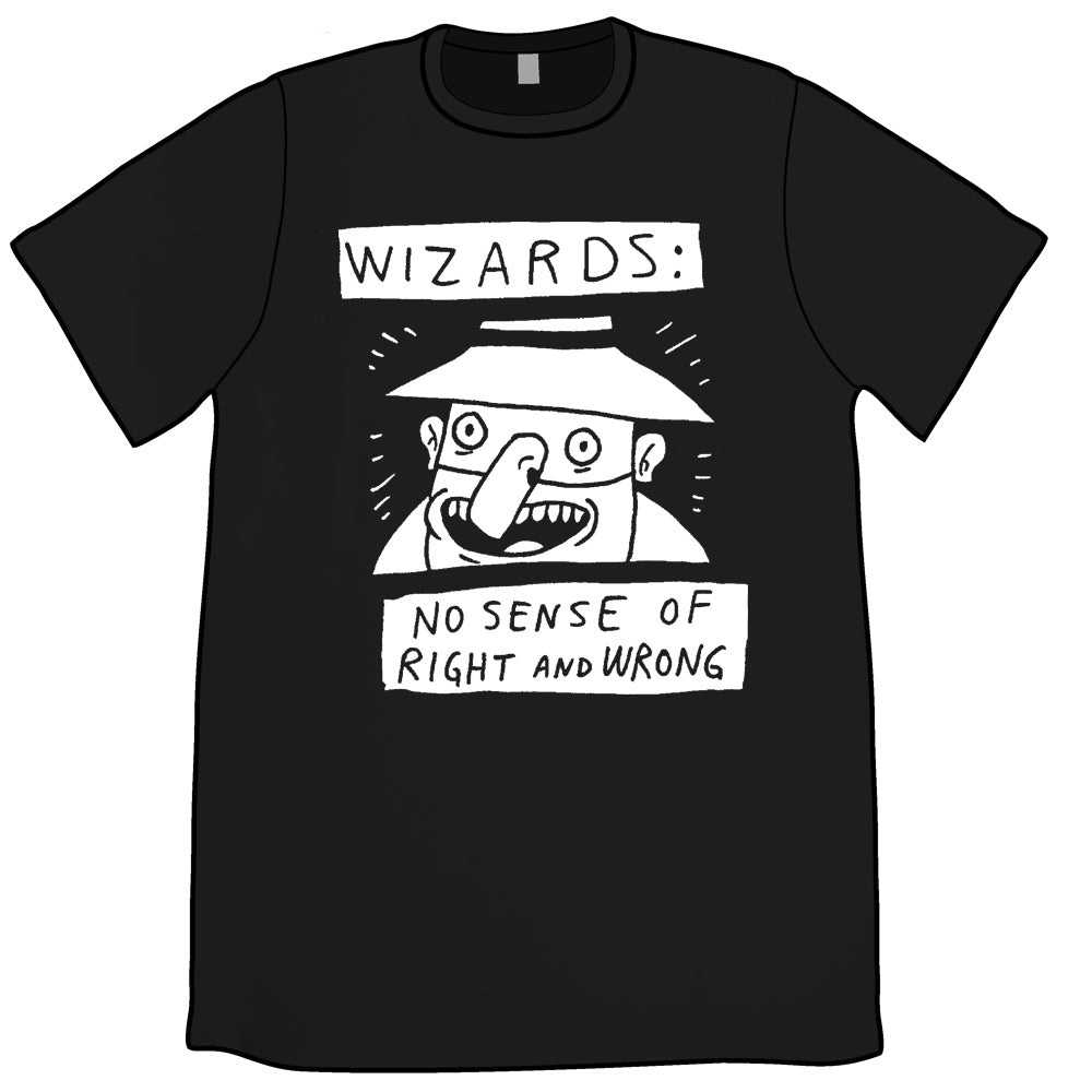 Wizard Ethics Shirts Shirts KC Green Black Unisex S