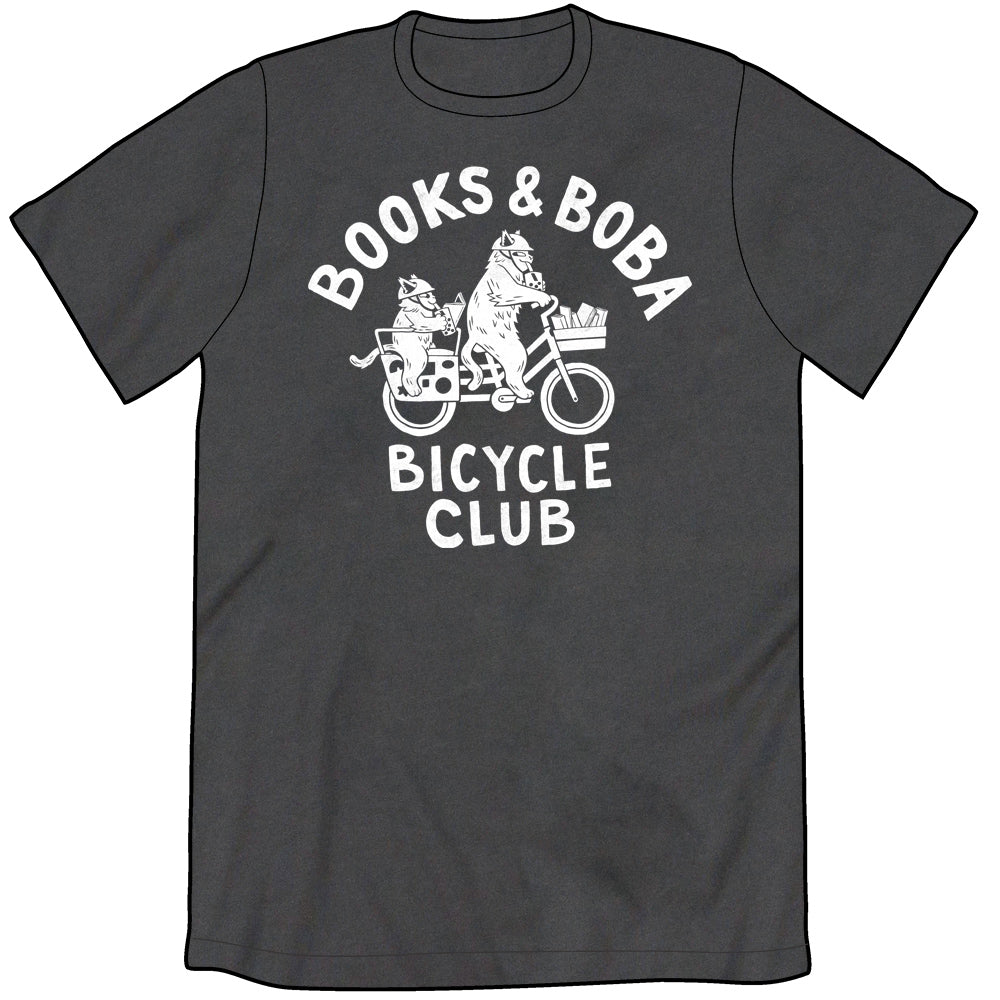 Books & Boba Bicycle Club Shirt Shirts Lucy Knisley