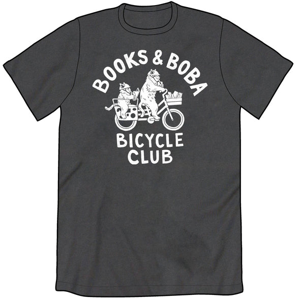 Books & Boba Bicycle Club Shirt Shirts Lucy Knisley