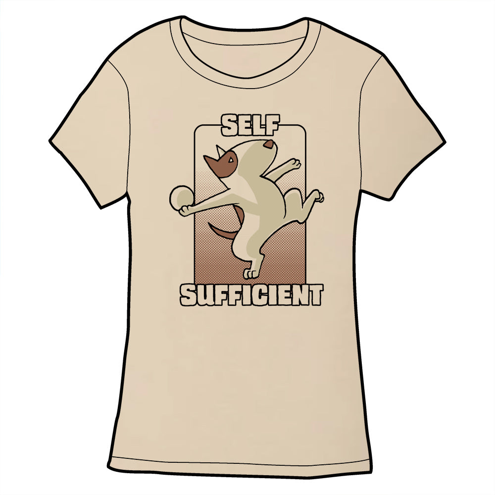 Self Sufficient Shirt *LAST CHANCE* Shirts Oglaf Sand Fitted Small