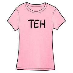 Marten's Teh Shirt Shirts Jeph Jacques Fitted Small Pink