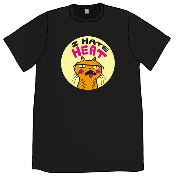 I Hate Heat Shirt Shirts John Allison Black Unisex Small