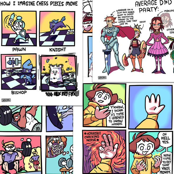 Shen Comix Prints Art Shen Comix