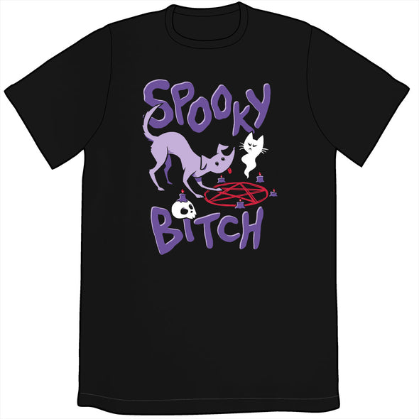 Spooky Bitch Shirt Shirts Sam Logan Unisex Small