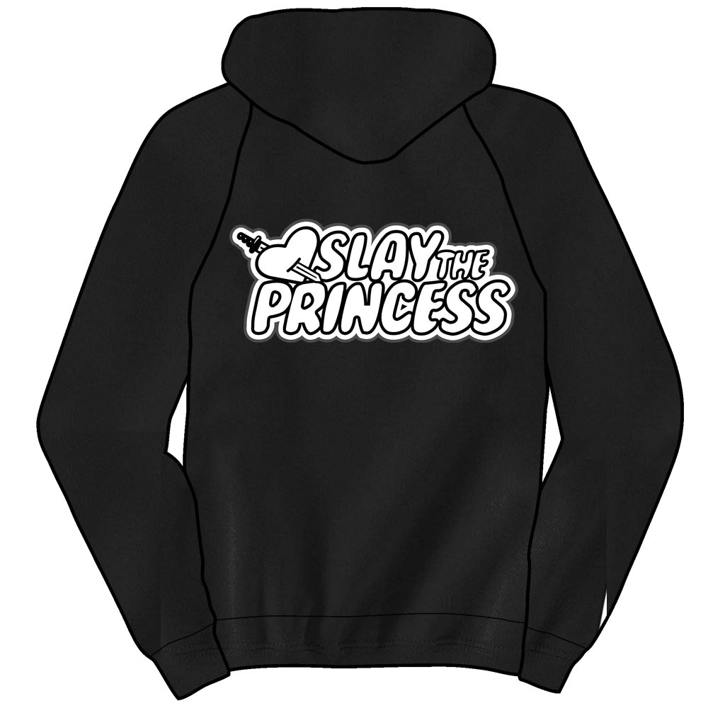 Slay the Princess Logo Hoodies Shirts Black Tabby Games