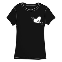 Slay the Princess Logo Shirt Shirts Black Tabby Games Fitted Small