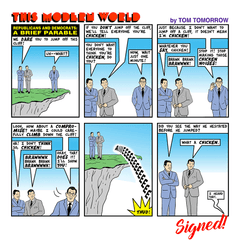 Signed This Modern World Prints Prints Tom Tomorrow Chicken