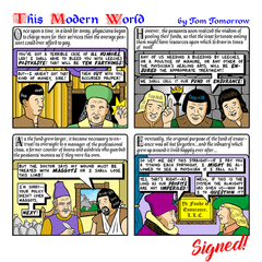 Signed This Modern World Prints Prints Tom Tomorrow Once Upon a Time