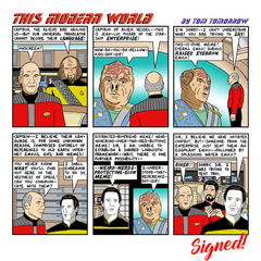 Signed This Modern World Prints Prints Tom Tomorrow Trek Memes