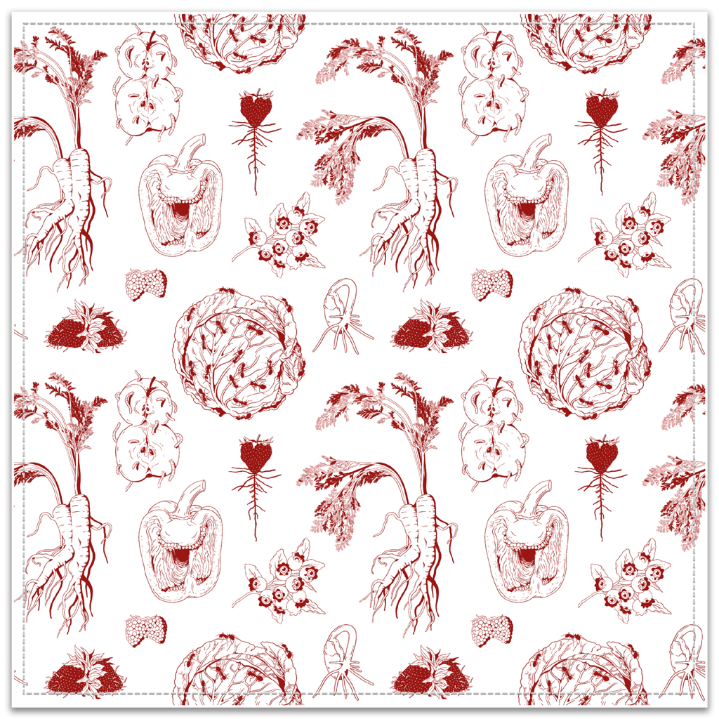 Mutated Vegetable Hand Towel Housewares Welcome to Night Vale