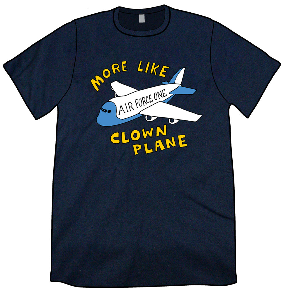 Clown Plane Shirt Shirts Jeffrey Rowland Unisex Small