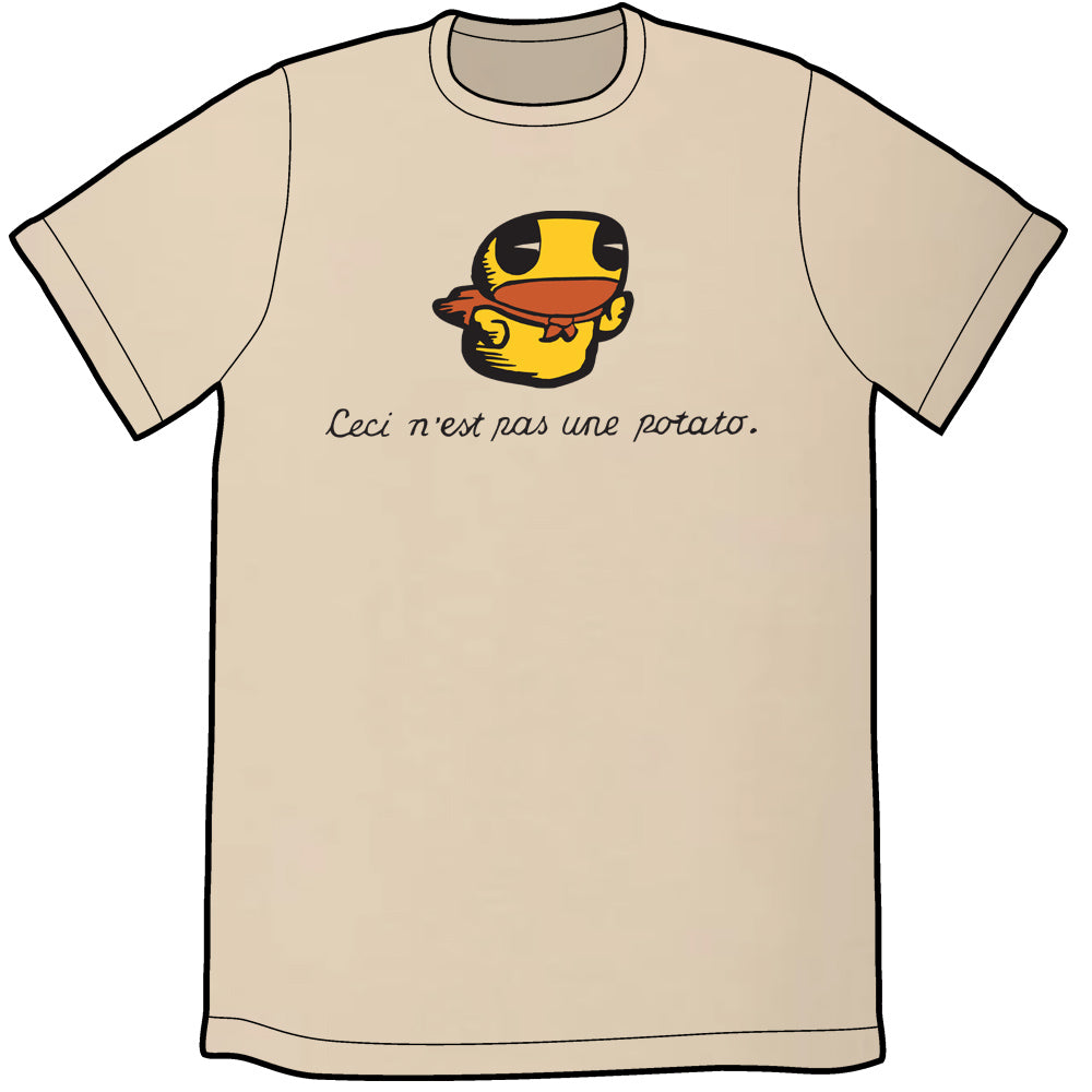 Ceci N'est une Potato Shirt Shirts Jeffrey Rowland Unisex Small