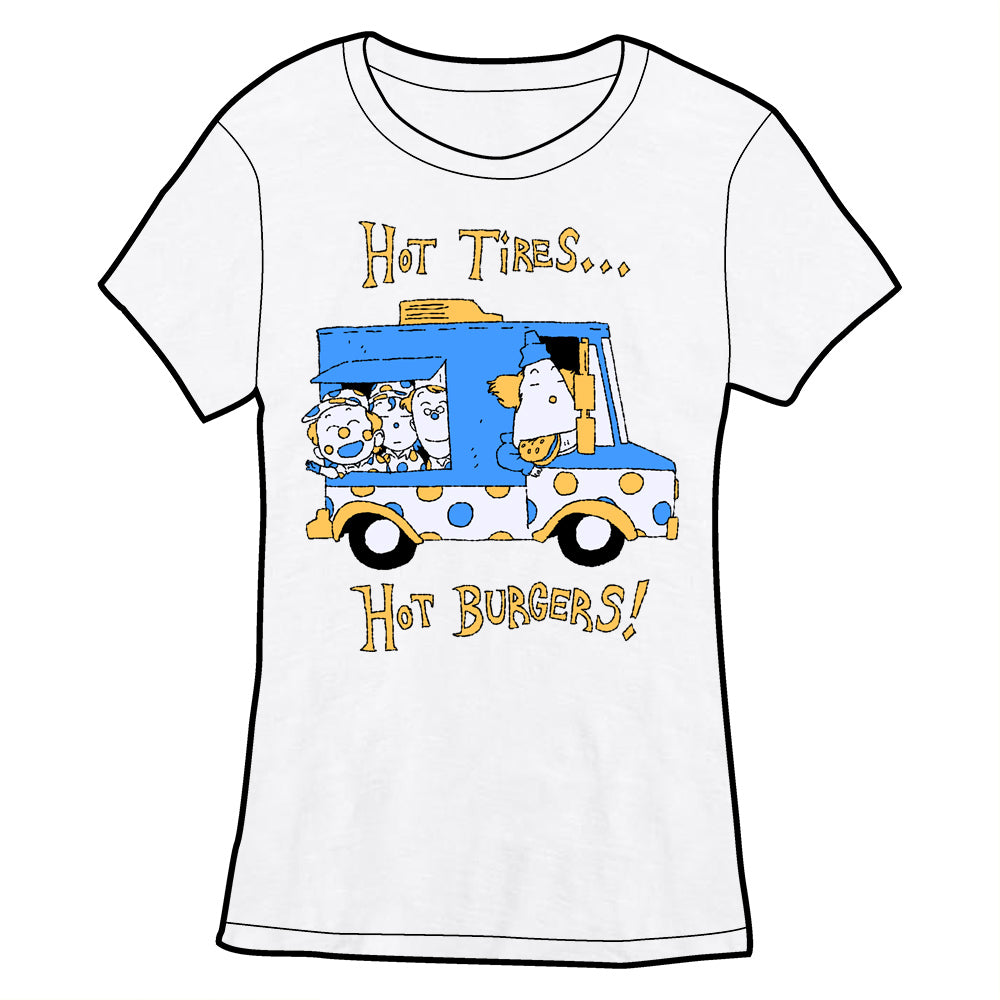 Bigtop Burger Shirt Shirts Worthikids White Fitted Small