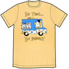 Bigtop Burger Shirt Shirts Worthikids Banana Creme Unisex Small