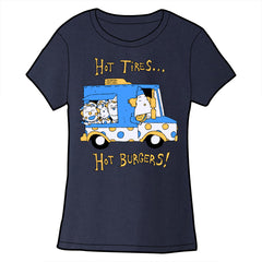 Bigtop Burger Shirt Shirts Worthikids Navy Fitted Small