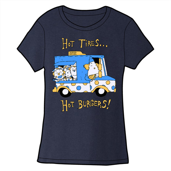 Bigtop Burger Shirt Shirts Worthikids Navy Fitted Small