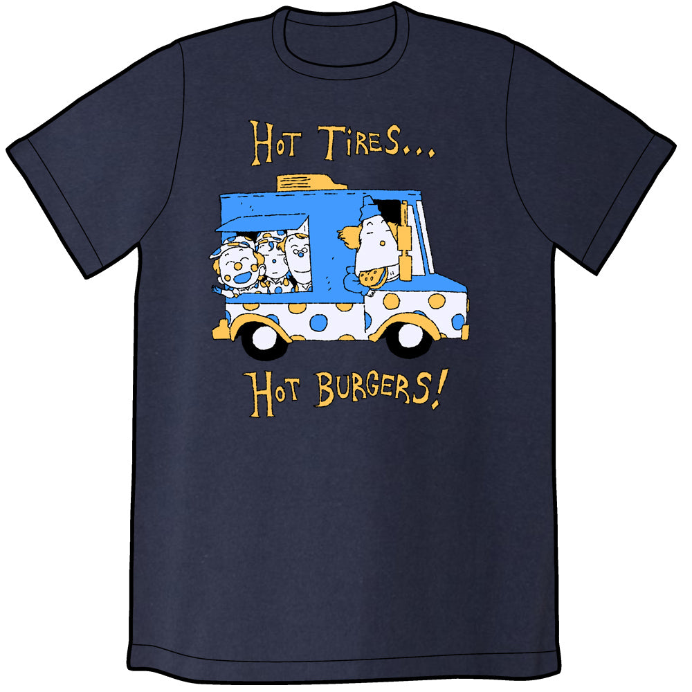 Bigtop Burger Shirt Shirts Worthikids Navy Unisex Small