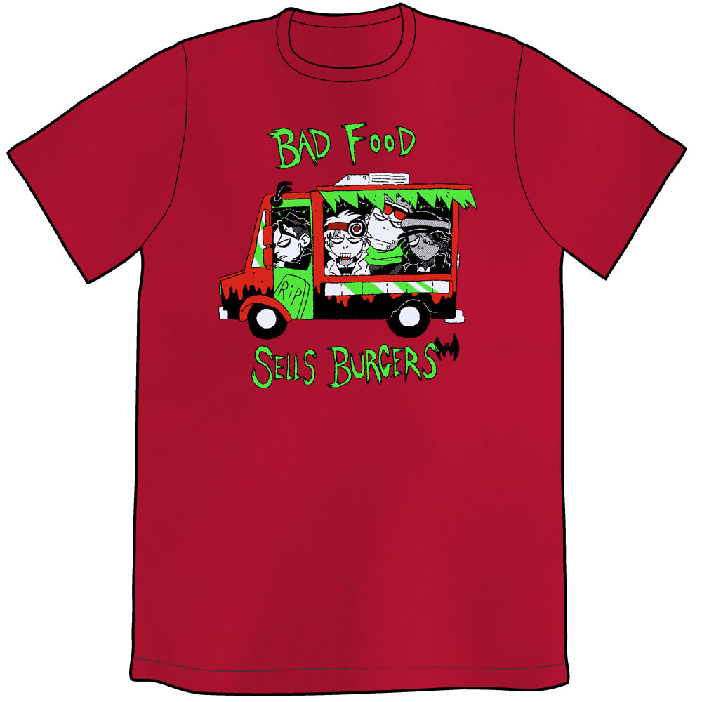 Zomburger Shirt Shirts Worthikids Red Unisex Small